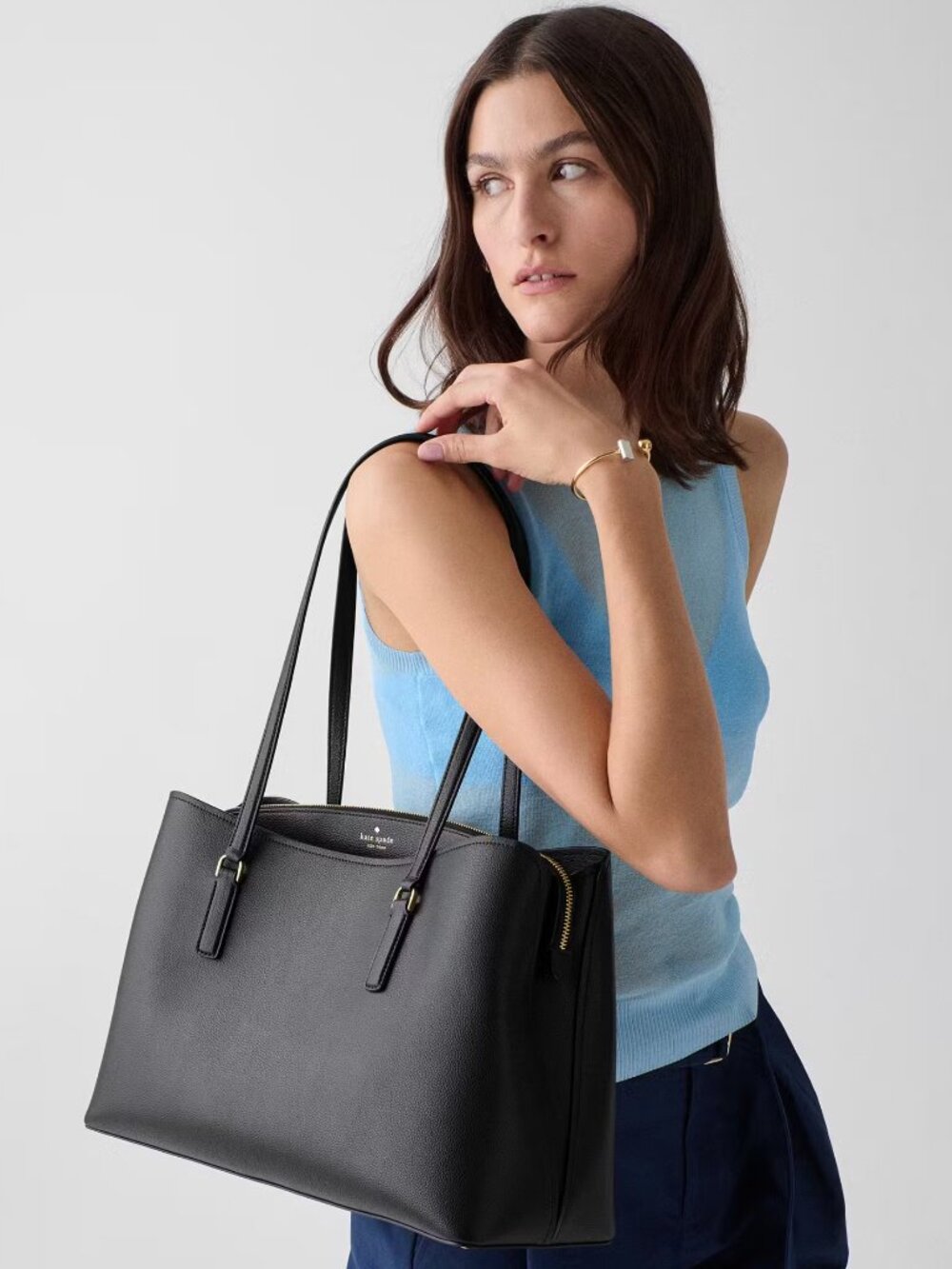 Kate Spade - Thompson Street Commuter Tote Bag - Black (NWT)